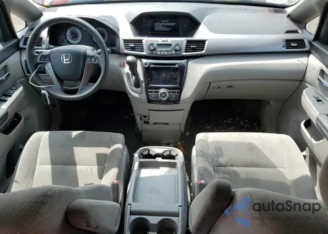 2015 Honda Odyssey Ex из США, поврежденный, VIN 5FNRL5H46FB034375